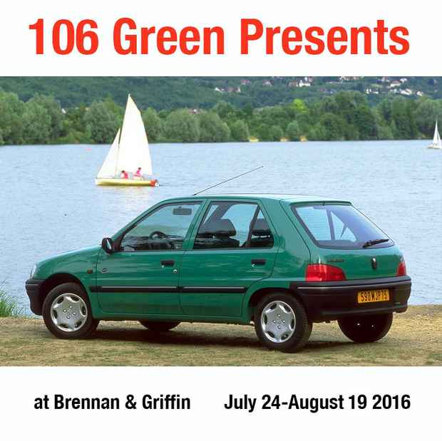 poster for “106 Green Presents” Exhibition