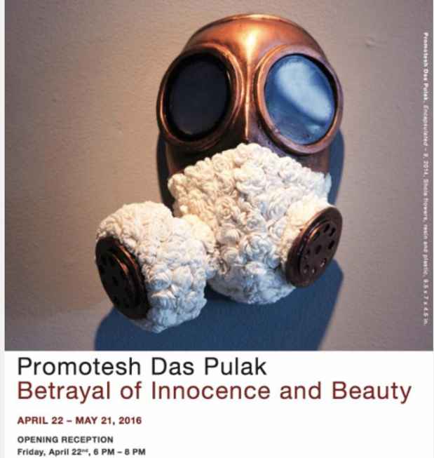 poster for Promotesh Das Pulak “Betrayal of Innocence”