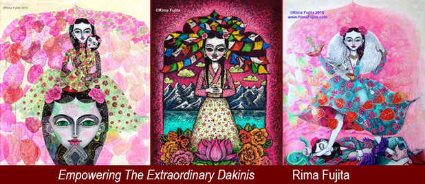 poster for Rima Fujita “Empowering the Extraordinary Dakinis”