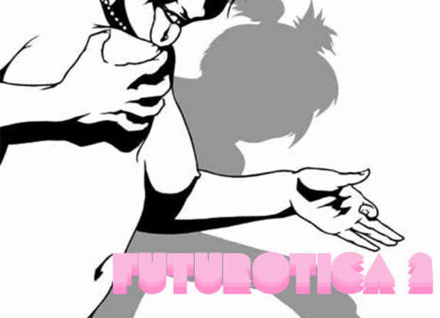 poster for “Futurotica” Exhibition