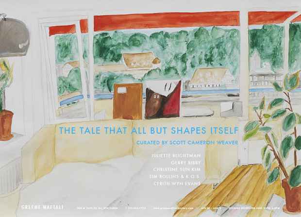 poster for “The Tale That All But Shapes Itself” Exhibition