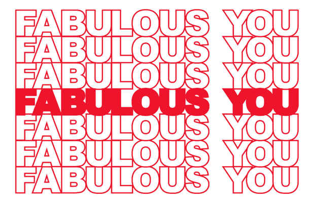 poster for “Fabulous You” Exhibition
