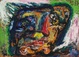 poster for Asger Jorn “The Open Hide”