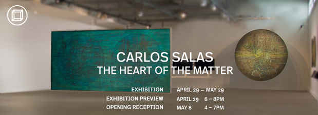 poster for Carlos Salas “The Heart of the Matter”