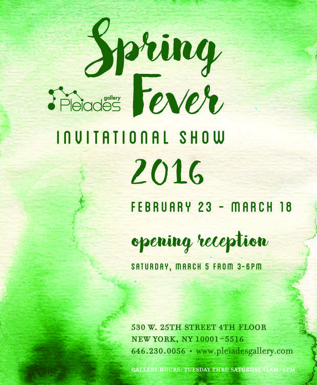 poster for “SPRING FEVER INVITATIONAL” Exhibition