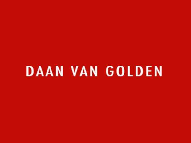 poster for Daan van Golden Exhibition