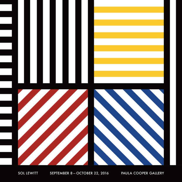 poster for Sol LeWitt Exhibition