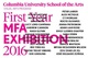 poster for “First Year MFA Exhibition”