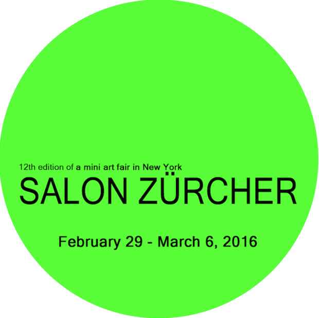 poster for “Salon Zürcher, NY” 