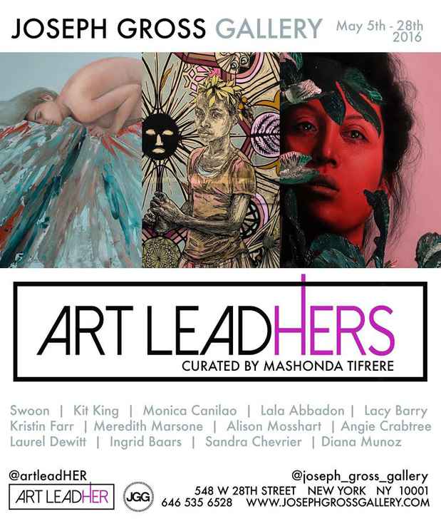 poster for “Art LeadHers” Exhibition