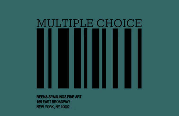 poster for Georgie Nettell “Multiple Choice”