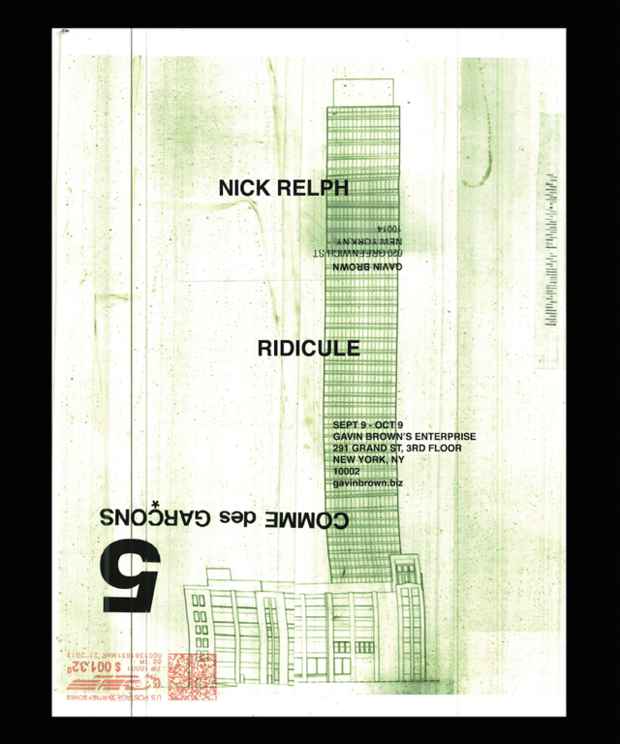 poster for Nick Relph “Ridicule”