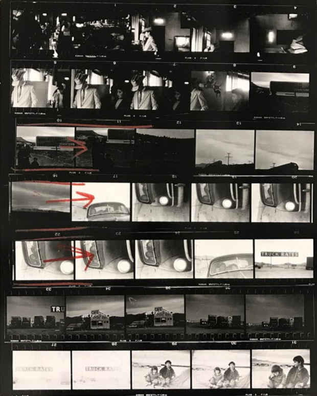 poster for Robert Frank “American Contacts”