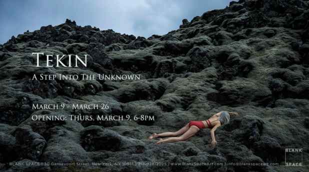 poster for “TEKIN: A Step Into The Unknown” Exhibition