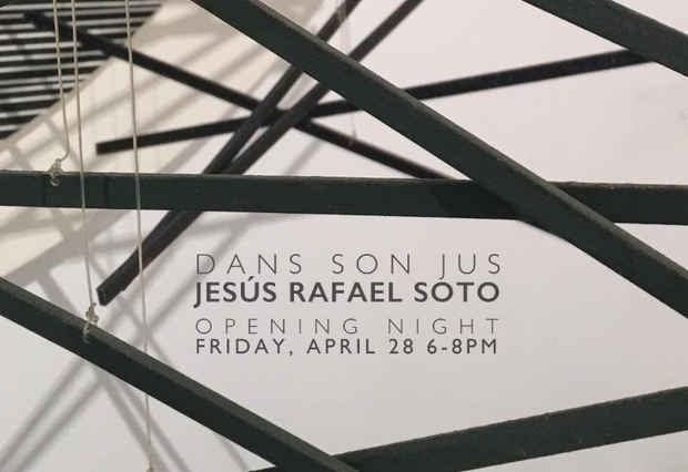 poster for Jesús Rafael Soto “Dans son jus”