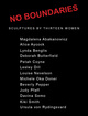 poster for “No Boundaries” Exhibition