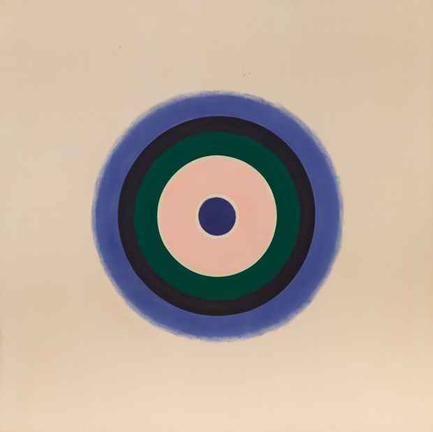 poster for Kenneth Noland “Circles”