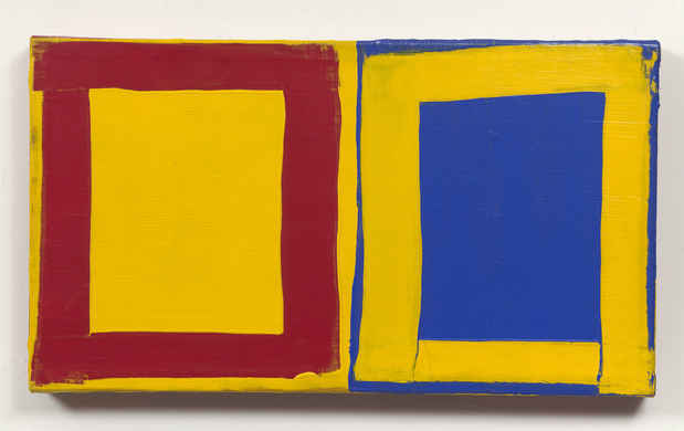 poster for “RYB: Mary Heilmann Paintings, 1975-78” Exhibition