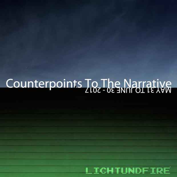 poster for “Counterpoints To The Narrative“ Exhibition