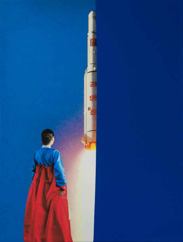 poster for Mina Cheon “UMMA: MASS GAMES – Motherly Love North Korea”