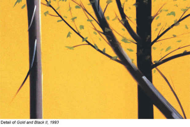 poster for Alex Katz “Three Paintings”