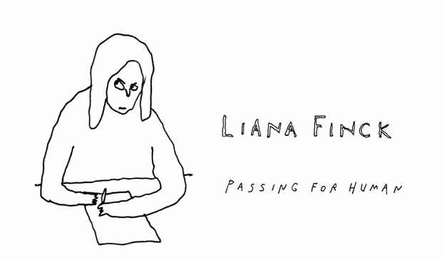 poster for Liana Finck “Passing for Human”