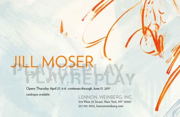 poster for Jill Moser “PLAY, REPLAY”