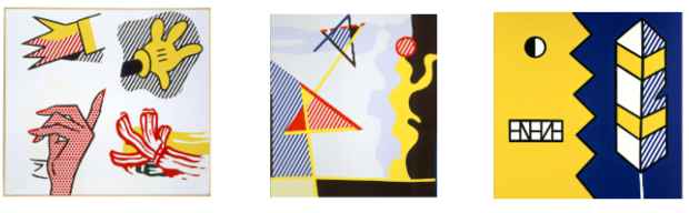 poster for Roy Lichtenstein “Re-Figure”