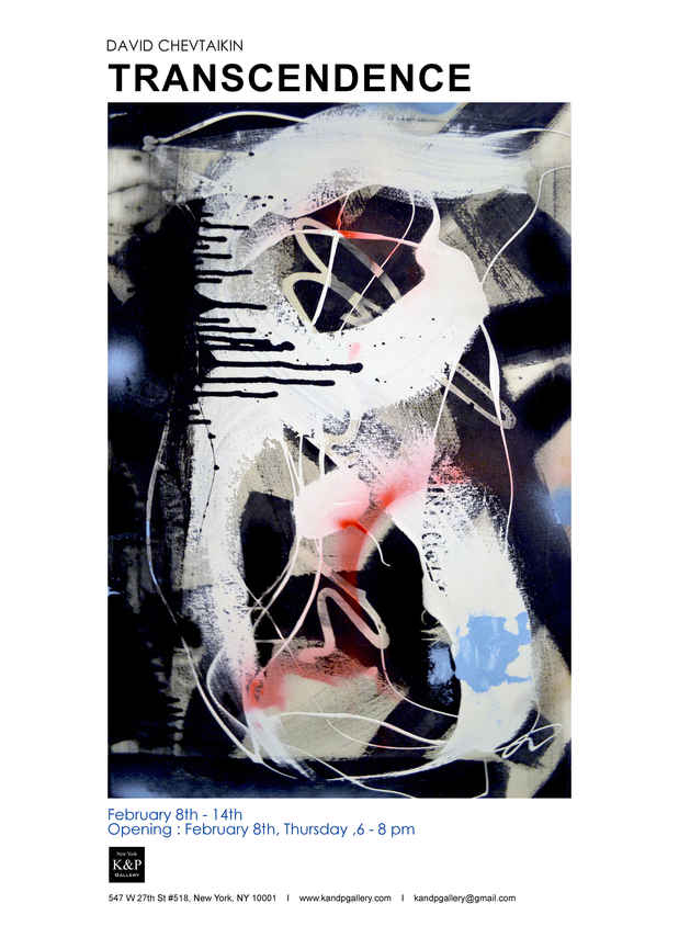 poster for David Chevtaikin “Transcendence”