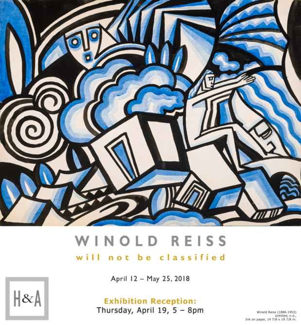 poster for Winold Reiss “will not be classified”