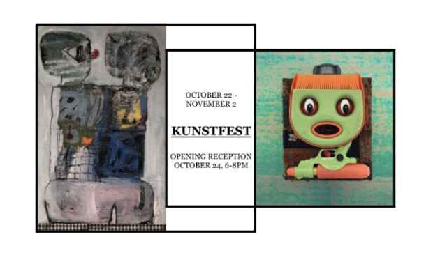 poster for “KUNSTFEST” Exhibition
