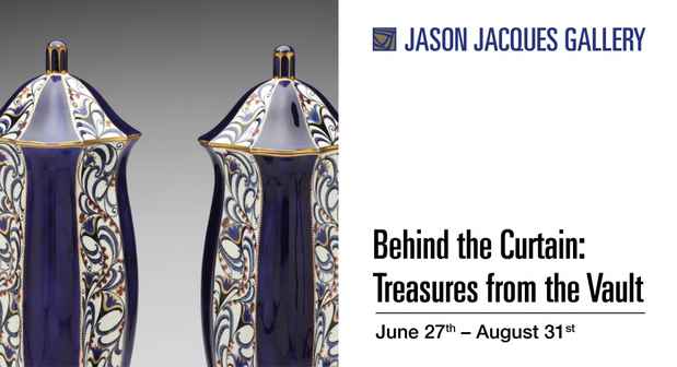 poster for “Behind the Curtain: Treasures from the Vault” Exhibition
