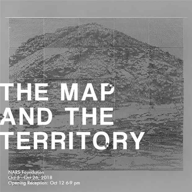 poster for “The Map and the Territory” Exhibition