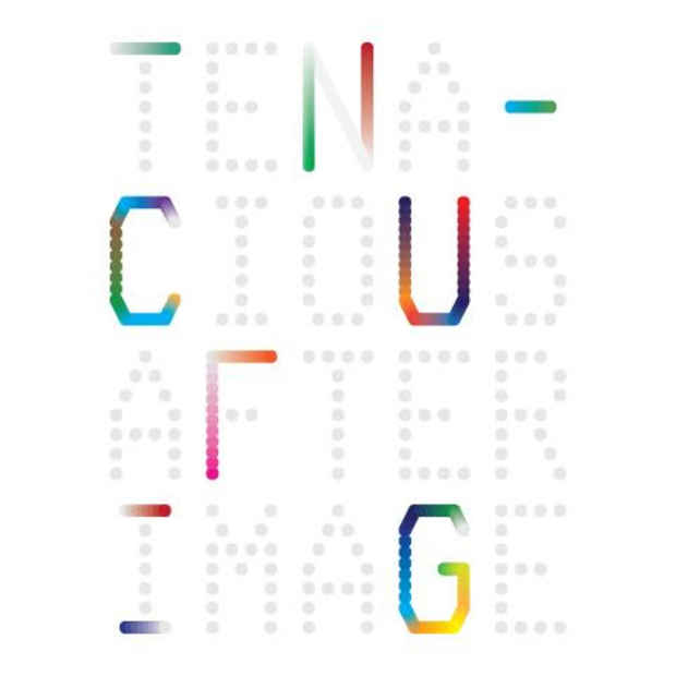 poster for “Tenacious Afterimage” Exhibition