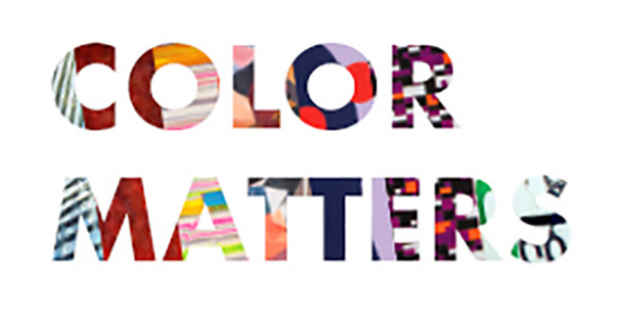 poster for “Color Matters” Exhibition
