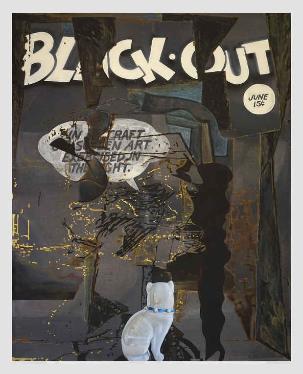 poster for Matt Hansel “BLACKOUT”