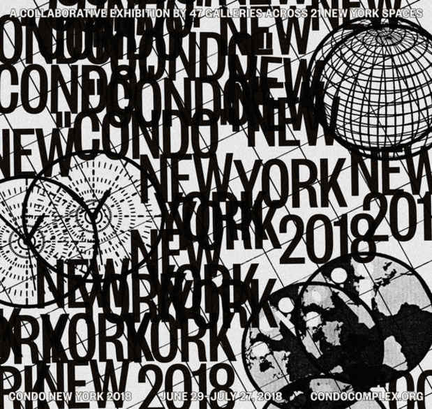poster for “Condo New York hosting Mara Mary” Exhibition