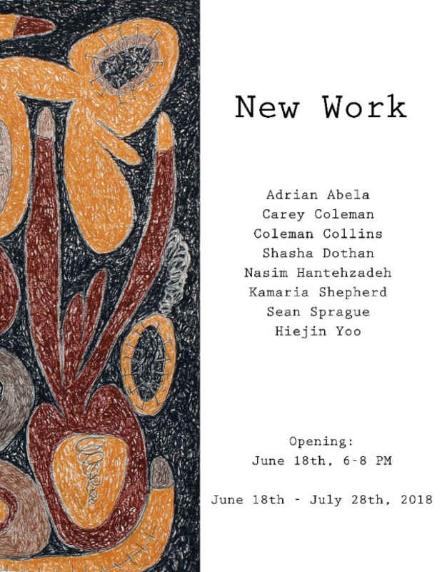 poster for “New Work” Exhibition