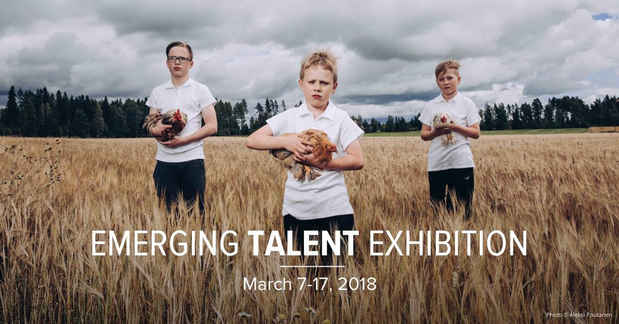 poster for “Emerging Talent Award” Exhibition