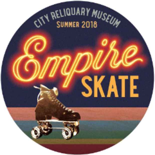 poster for “Empire Skate: The Birthplace of Roller Disco” Exhibition