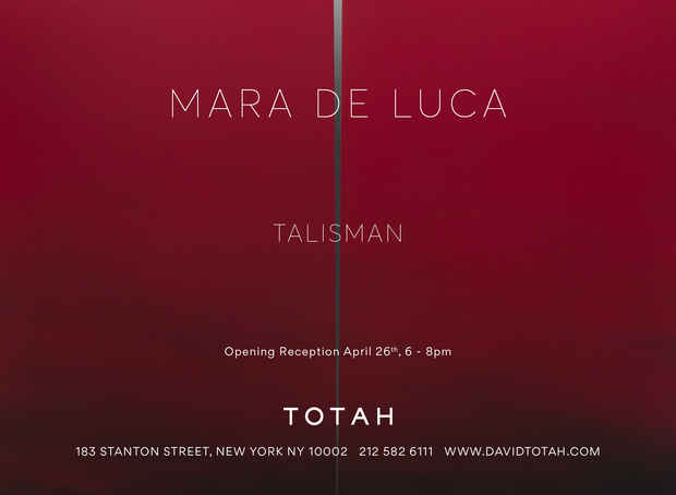 poster for Mara De Luca “Talisman” 