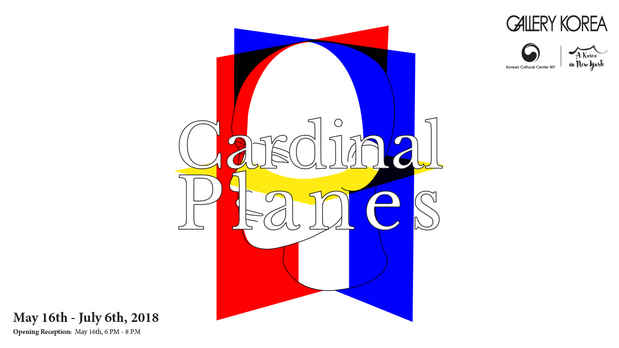 poster for “Cardinal Planes” Exhibition