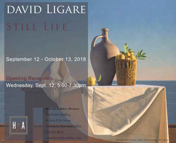 poster for David Ligare “Still Life”