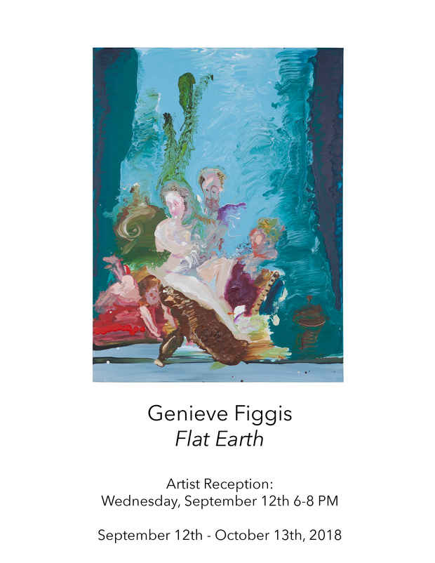 poster for Geneive Figgis “Flat Earth”