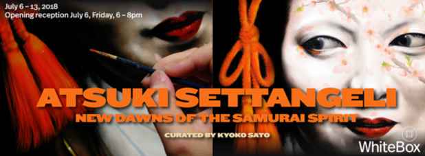 poster for Atsuki Settangeli “New Dawns of the Samurai Spirit”