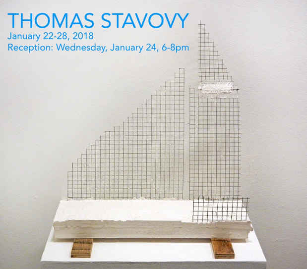 poster for Thomas Stavovy Exhibition