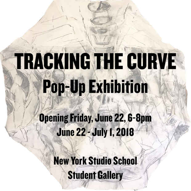 poster for “Tracking the Curve” Exhibition