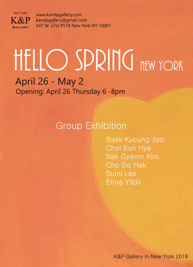 poster for “Hello Spring New York” Exhibition