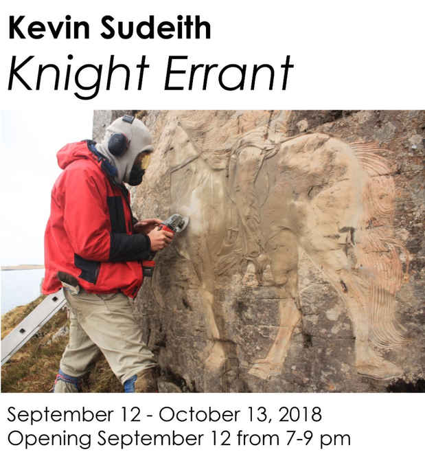 poster for Kevin Sudeith “Knight Errant”