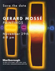 poster for Gerard Mossé Exhibition